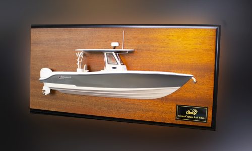 Crevalle 33 CC half model