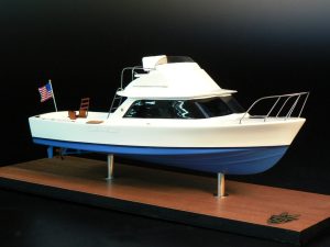 Custom Models - - Bertram 31 Boat Model - Abordage