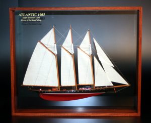 Half models with wooden frame - - Atlantic 1903 - Abordage