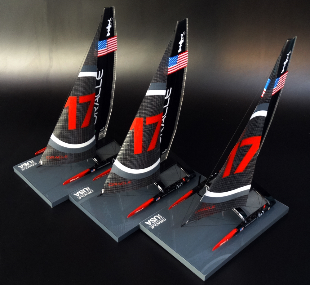 America's Cup Boats - ORACLE - ORACLE TEAM USA 17 - AC 72 - 2013 - Abordage