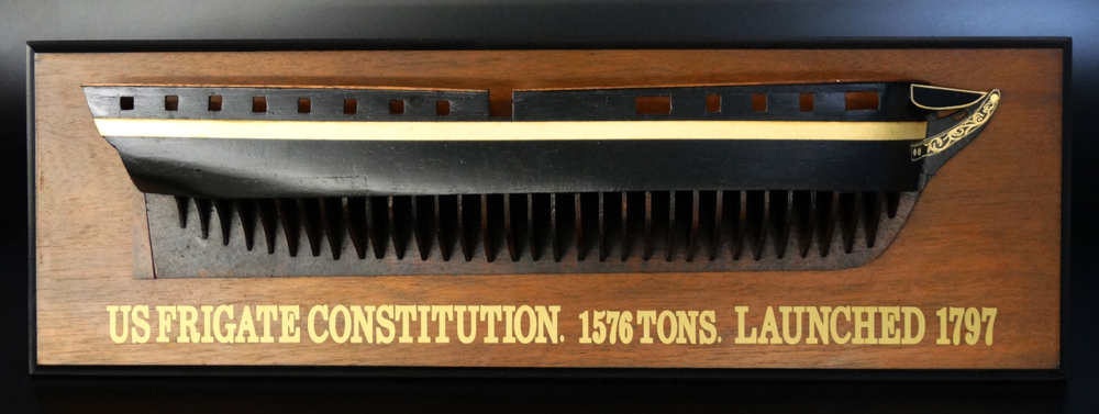 Half Models - - USS Constitution 1797 - Abordage