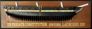 Half Models - - USS Constitution 1797 - Abordage