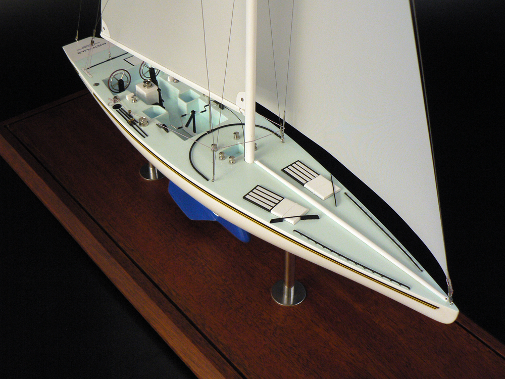 America's Cup Boats - - Australia II 1983 - Abordage