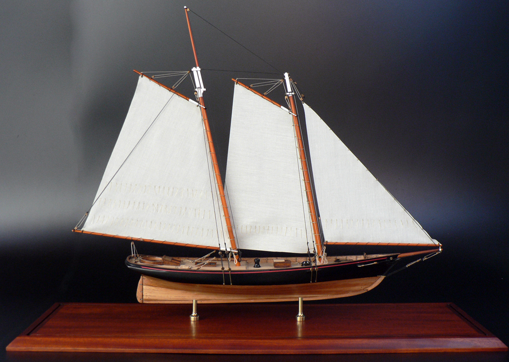 America's Cup Boats - - America 1851 - Abordage