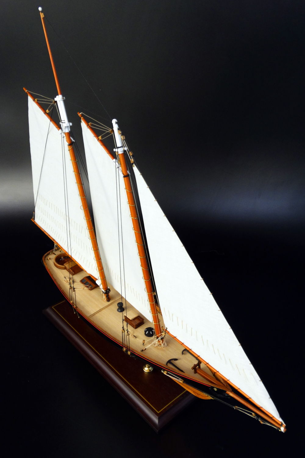 America's Cup Boats - - America 1851 - Abordage