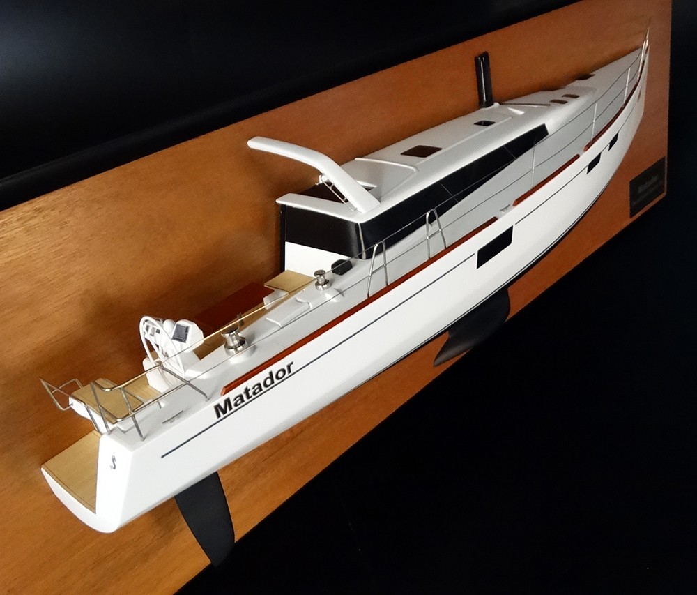 Custom Half Models - Beneteau - Beneteau Sense 50 Half Hull - Abordage