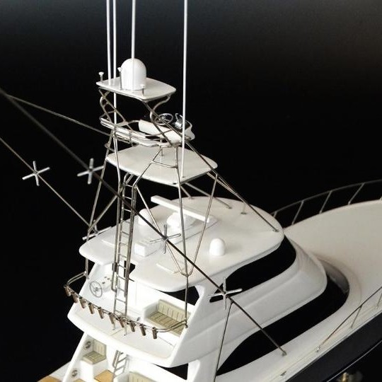 Custom Desk Models - Viking Yachts - Viking 76 desk model - Abordage