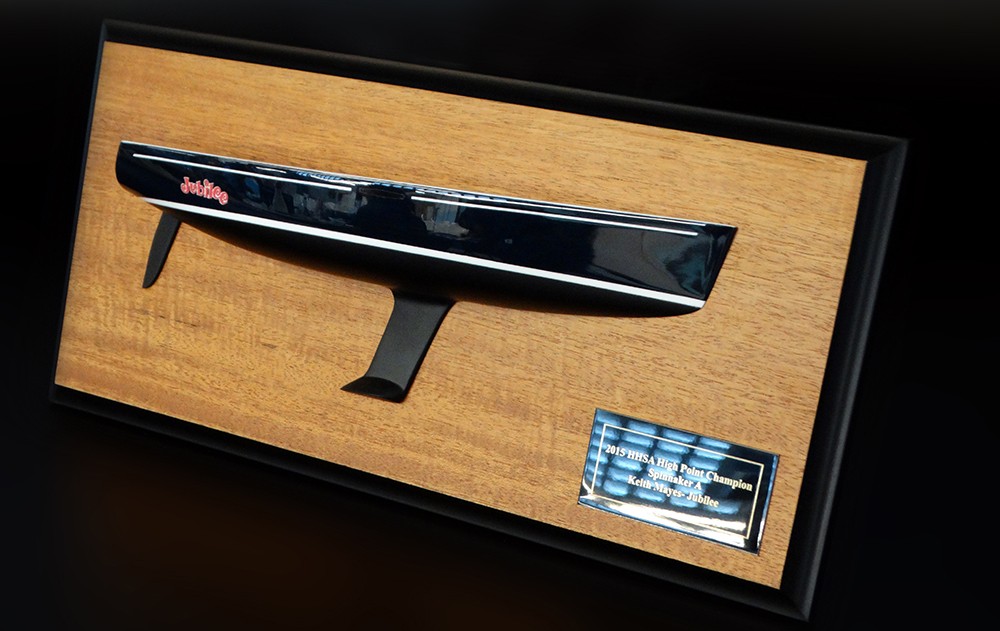 Custom Half Models - Beneteau - Beneteau 36.7 flush deck half hull - Abordage