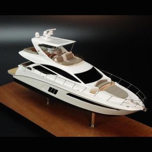 Custom Desk Models - Sea Ray - Sea Ray L590 Flybridge desk model - Abordage
