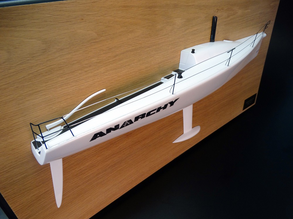 Custom Half Models - Melges - Melges 32 half model with deck details - Abordage