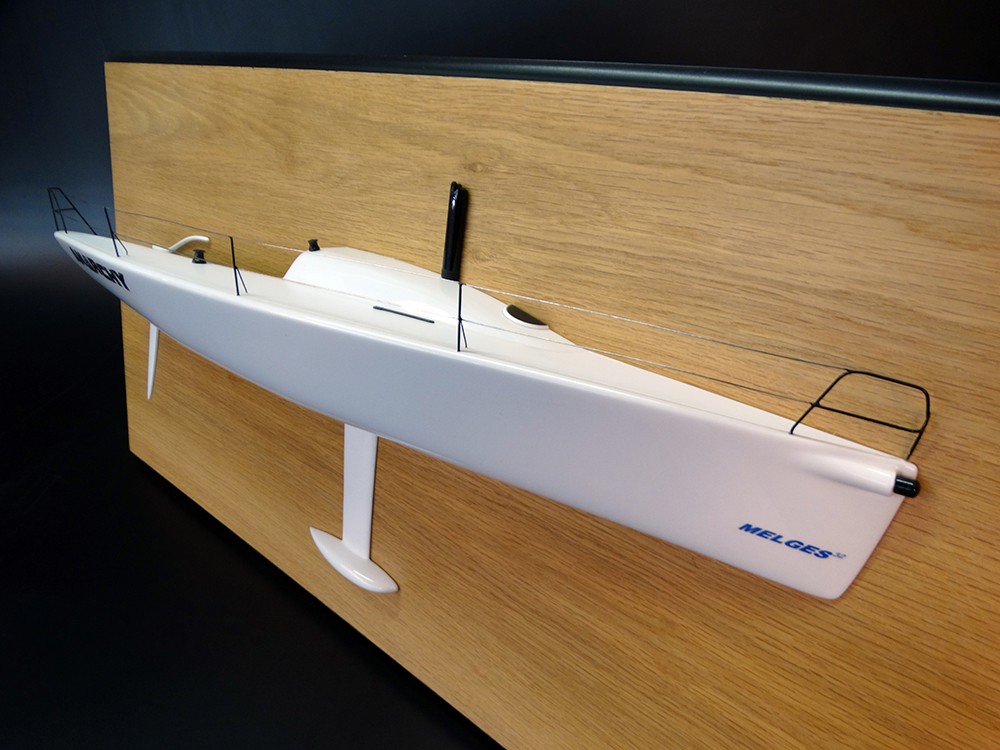 Custom Half Models - Melges - Melges 32 half model with deck details - Abordage