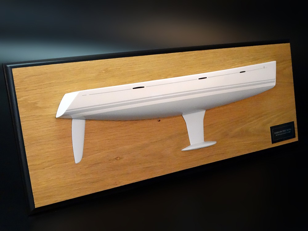 Custom Half Models - Beneteau - Beneteau First 50 half hull - Abordage