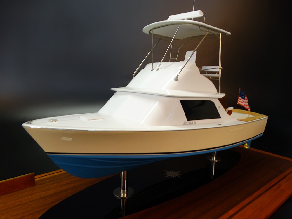 Custom Models - Bertram - Bertram 31 custom model - Abordage