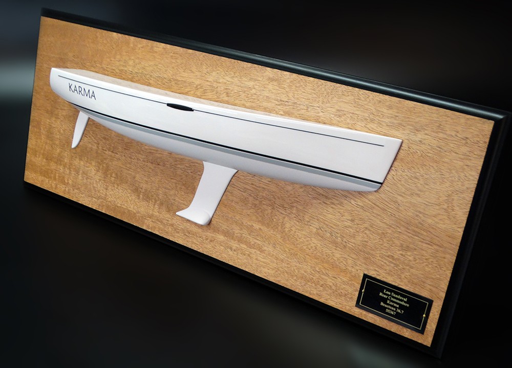 Custom Half Models - Beneteau - Beneteau 36.7 flushdeck half hull - Abordage