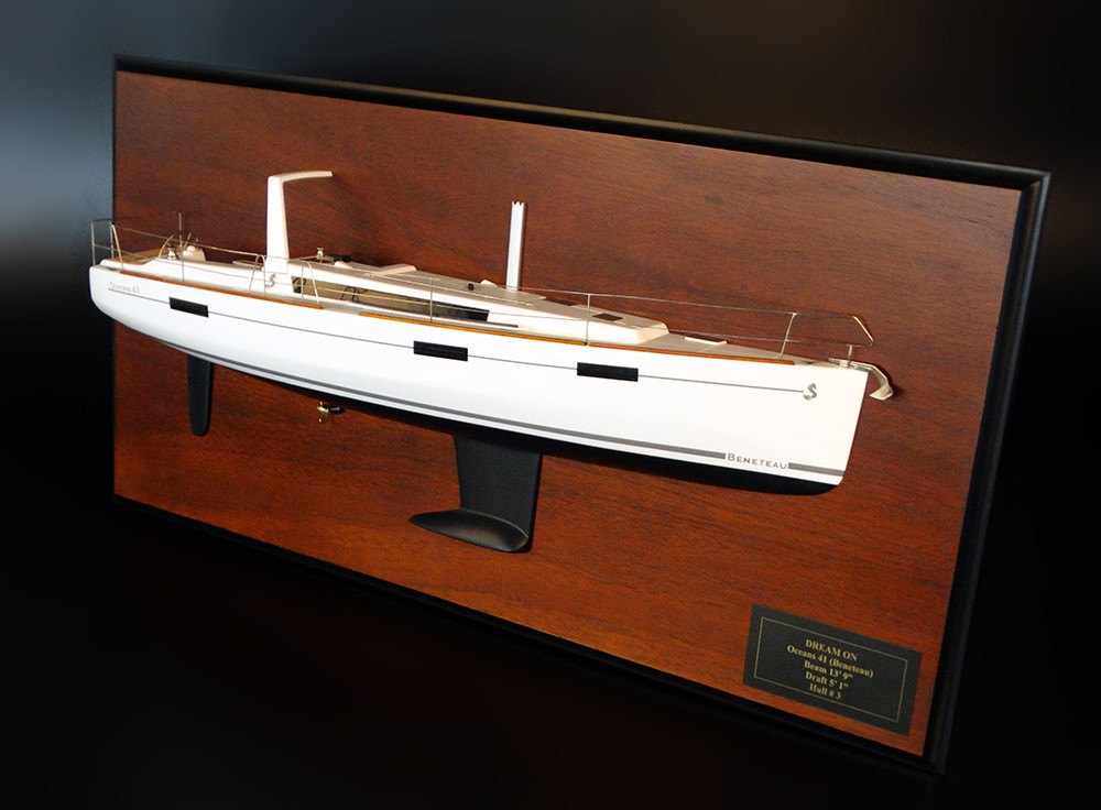 Custom Half Models - Beneteau - Beneteau Oceanis 41 half model - Abordage