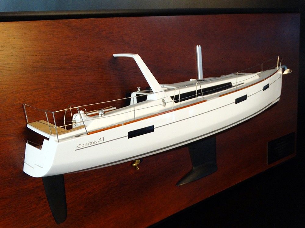 Custom Half Models - Beneteau - Beneteau Oceanis 41 half model - Abordage