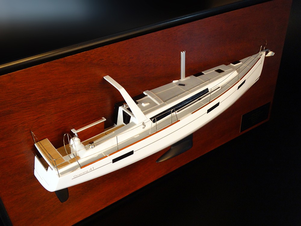 Custom Half Models - Beneteau - Beneteau Oceanis 41 half model - Abordage
