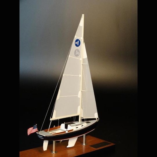 Custom Desk Models - Alerion Express - Alerion Express 28 desk model - Abordage