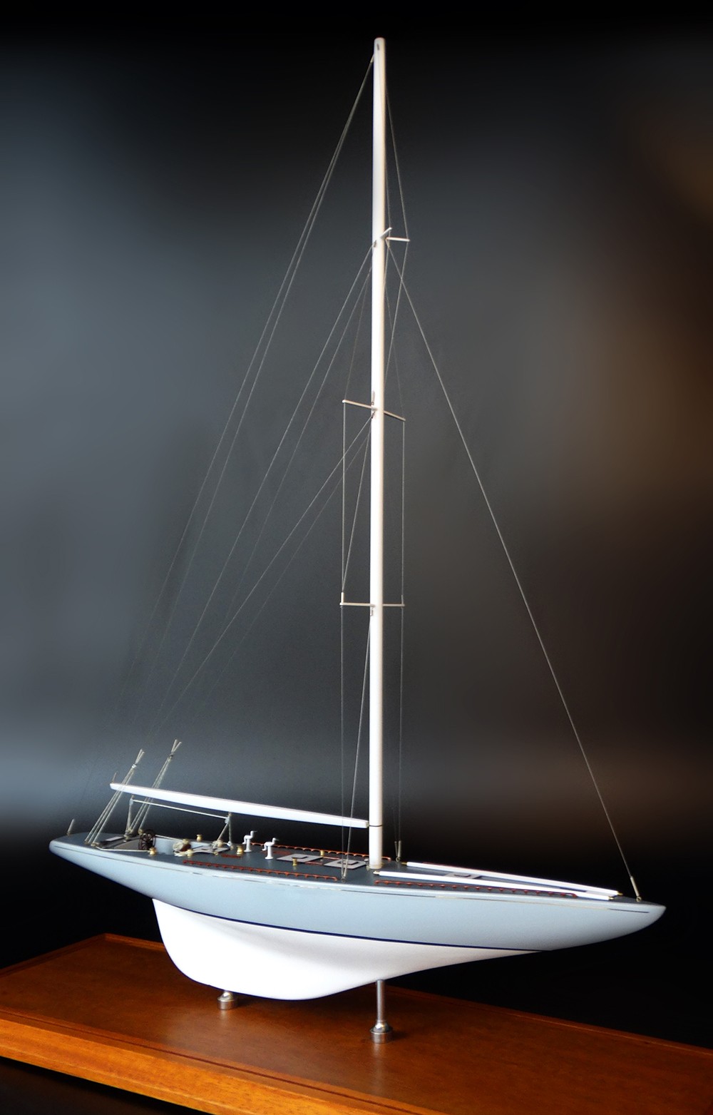 America's Cup Boats - - Columbia 1958 - Abordage