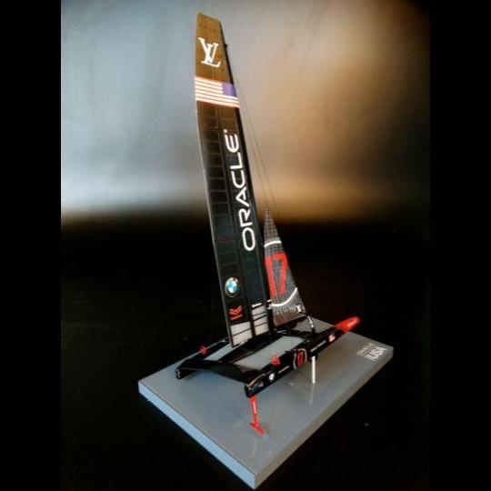 America's Cup Boats - - ORACLE TEAM USA 17 - Catamaran AC 50 - 2017 - Abordage