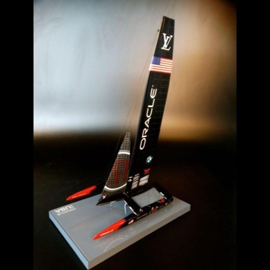America's Cup Boats - - ORACLE TEAM USA 17 - Catamaran AC 50 - 2017 - Abordage