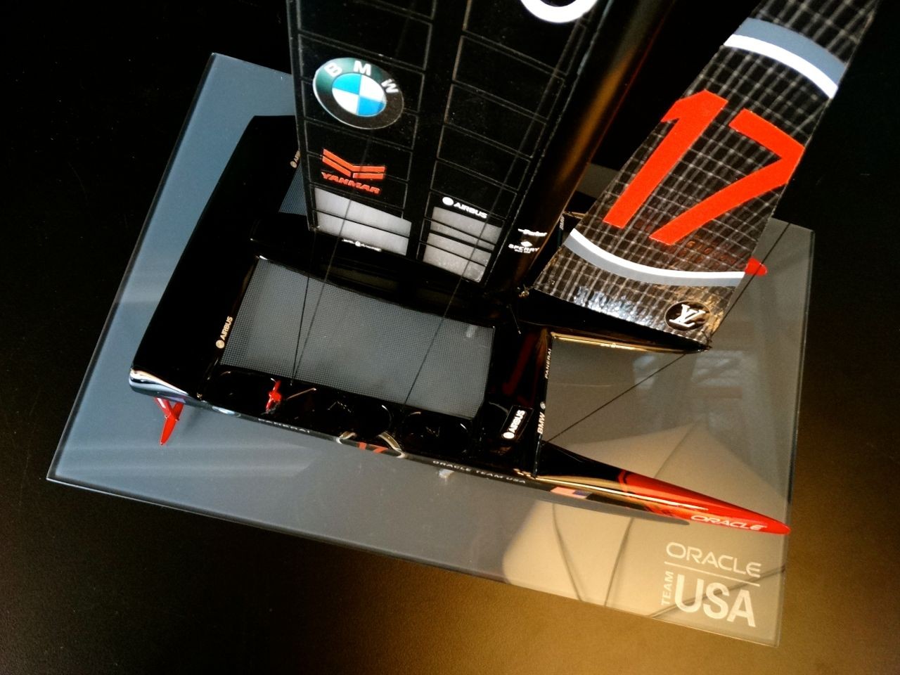 America's Cup Boats - - ORACLE TEAM USA 17 - Catamaran AC 50 - 2017 - Abordage