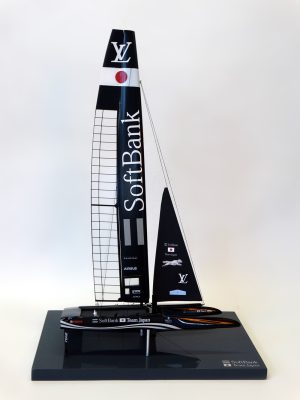 Fine Ship Models - - SoftBank Team Japan - Catamaran AC 50 - 2017 - desk model - Abordage