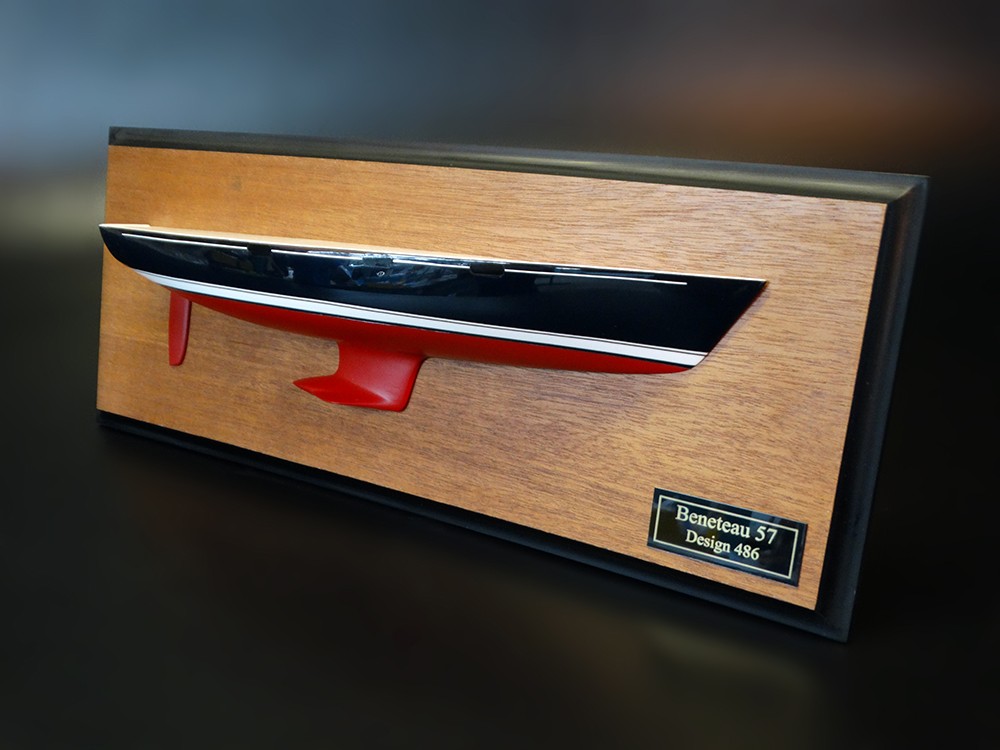 Custom Half Models - Beneteau - Beneteau 57 half hull - Abordage