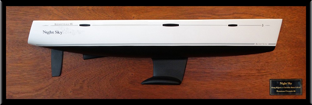 Custom Half Models - Beneteau - Beneteau 46 half hull - Abordage