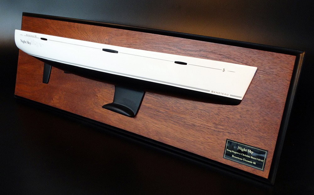 Custom Half Models - Beneteau - Beneteau 46 half hull - Abordage