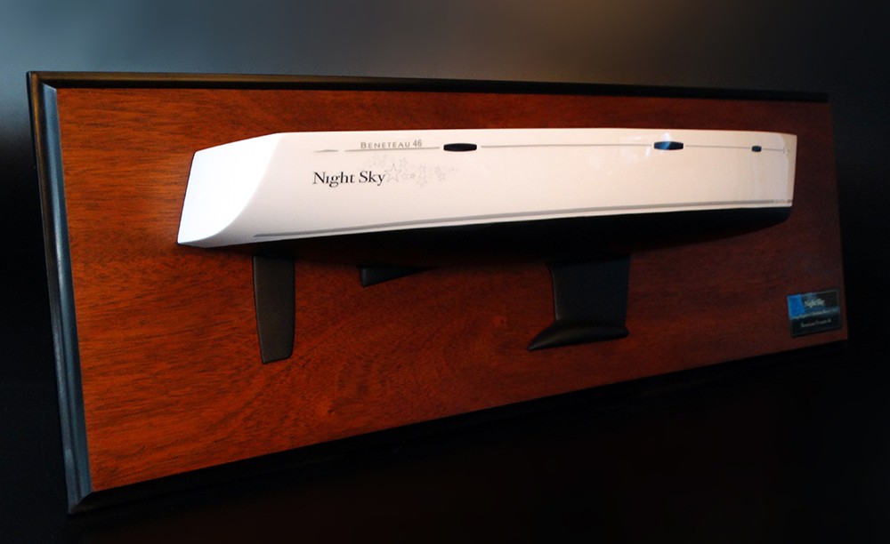 Custom Half Models - Beneteau - Beneteau 46 half hull - Abordage