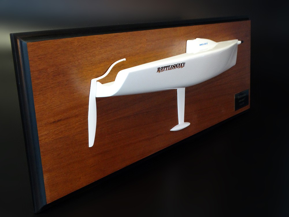 Custom Half Models - Melges - Melges 24 half hull with cabin - Abordage