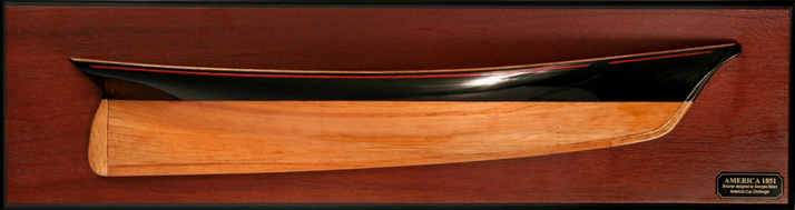 Half Hulls - - America 1851 - Abordage