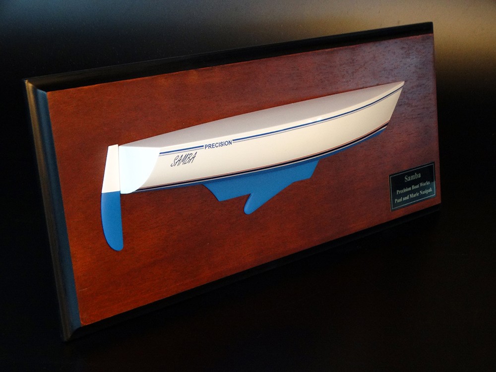 Custom Half Models - Precision - Precision 23 flushdeck half hull - Abordage