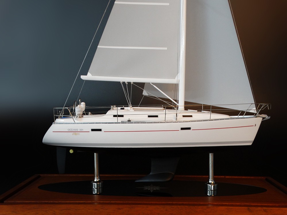 Custom Models - Beneteau - Beneteau Oceanis Clipper 331 custom model - Abordage