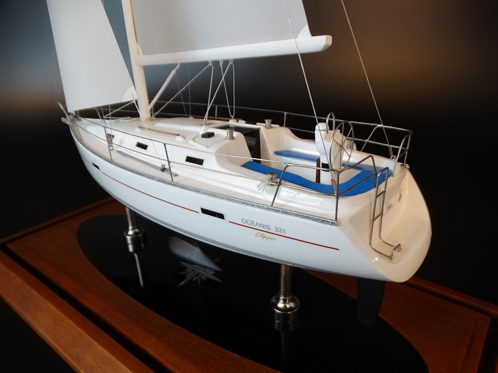 Custom Models - Beneteau - Beneteau Oceanis Clipper 331 custom model - Abordage