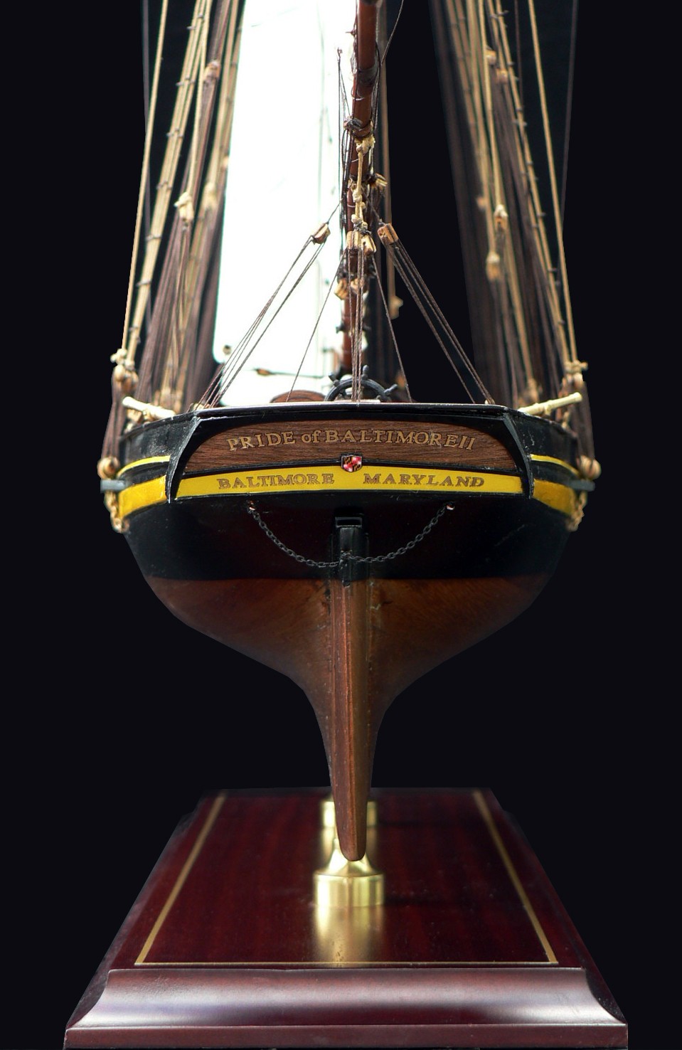 Historic Ships - - Pride of Baltimore 19th - Abordage