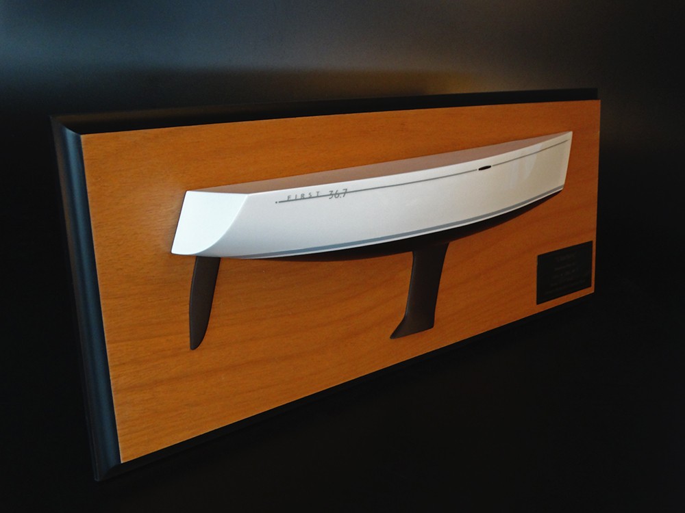 Custom Half Models - Beneteau - Beneteau 36.7 half hull - Abordage