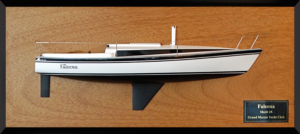 Custom Half Models - - Merit 25 half model - Abordage