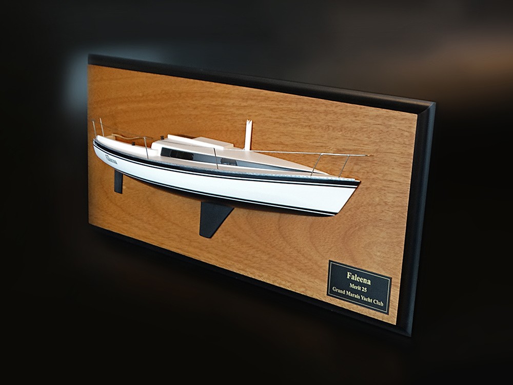 Custom Half Models - - Merit 25 half model - Abordage