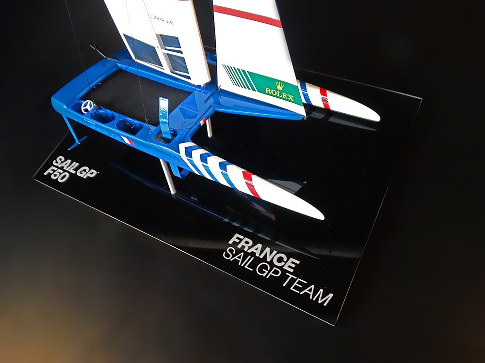 Desk Models - - Sail GP FRANCE desk model - Abordage