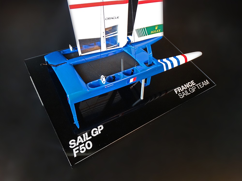 Desk Models - - Sail GP FRANCE desk model - Abordage