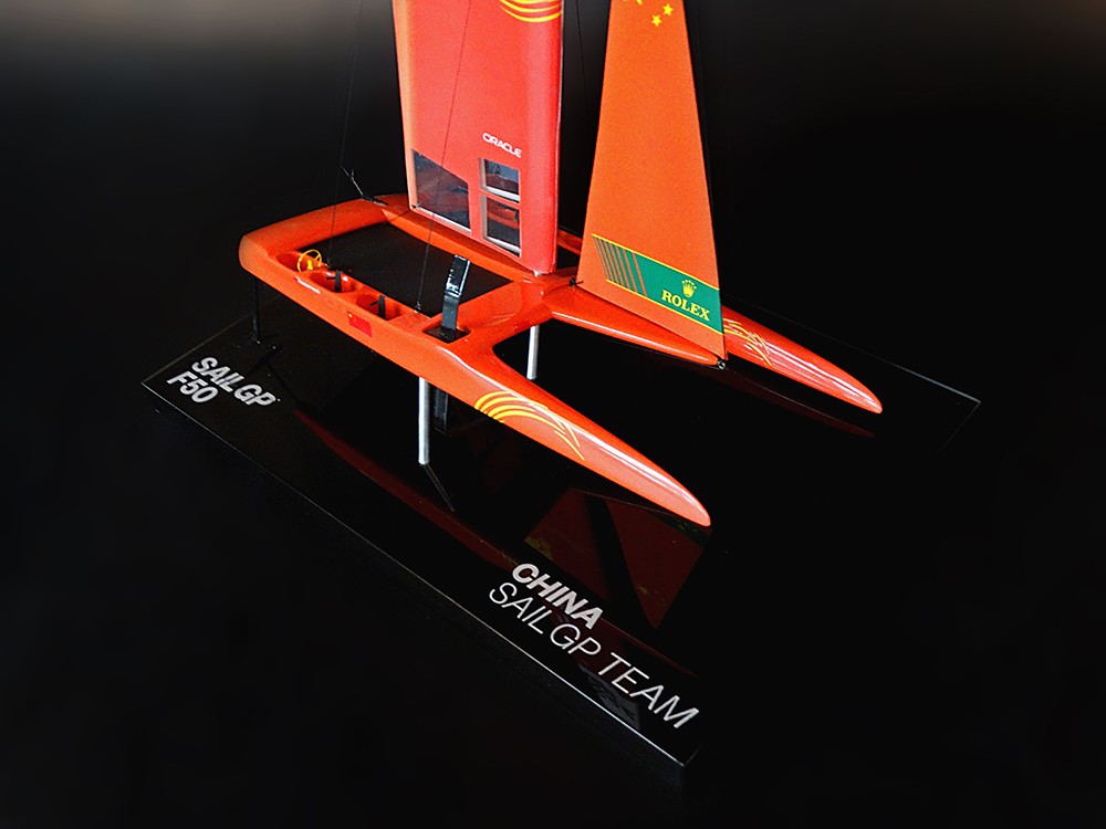 Desk Models - - Sail GP CHINA desk model - Abordage
