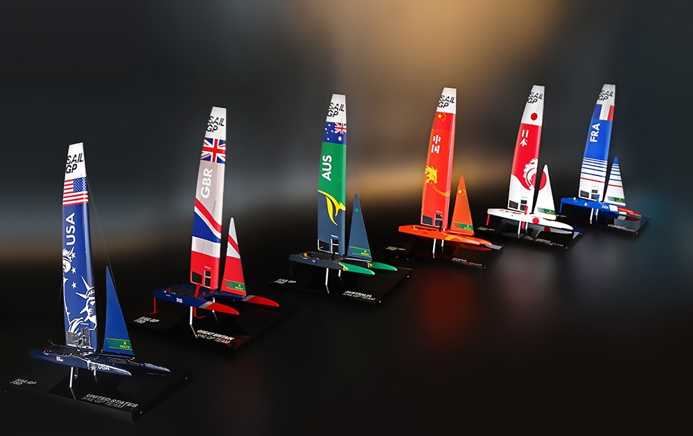 Desk Models - - Sail GP AUSTRALIA desk model - Abordage