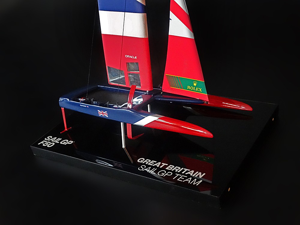 Desk Models - - Sail GP GREAT BRITAIN desk model - Abordage
