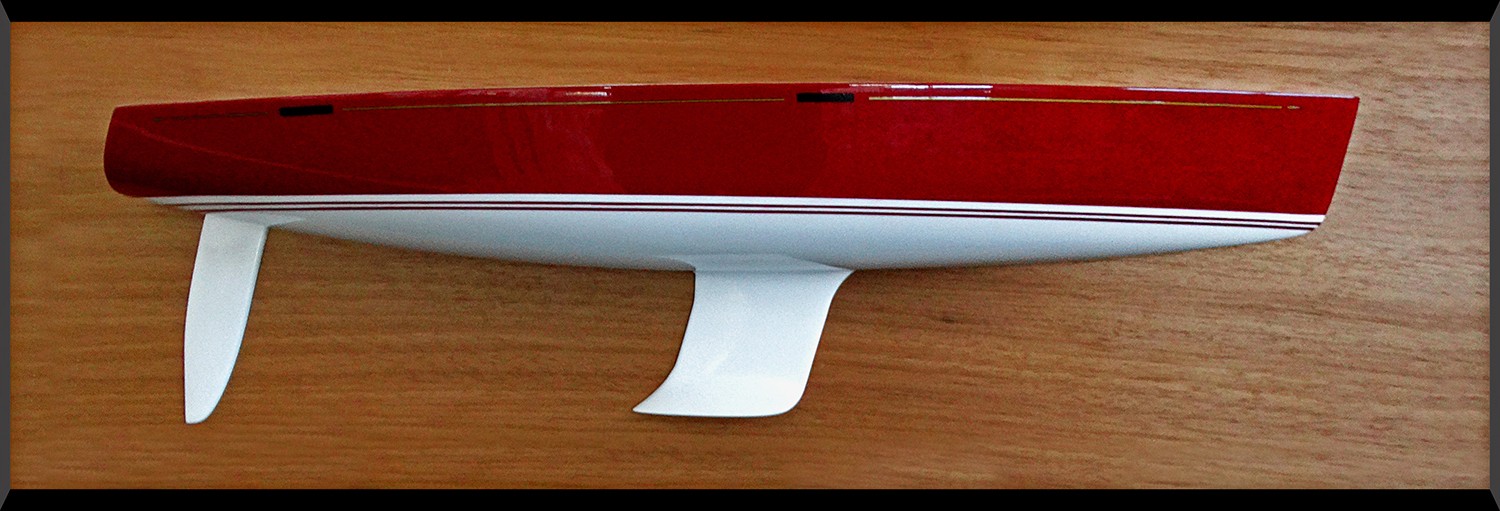 Custom Half Models - Beneteau - Beneteau First 44.7 half hull - Abordage