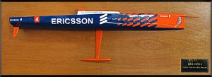 Custom Half Models - - Volvo Ocean Race VOR, edition 2008-2009, Volvo Open 70, Ericsson 4, half model - Abordage