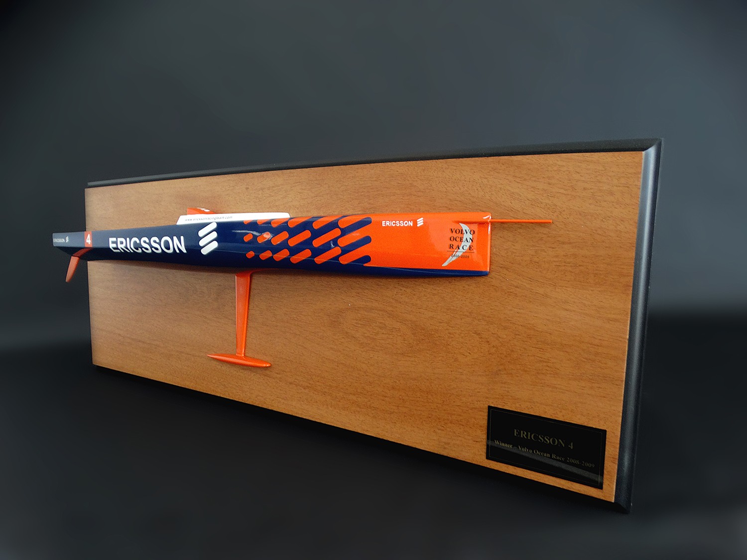Custom Half Models - - Volvo Ocean Race VOR, edition 2008-2009, Volvo Open 70, Ericsson 4, half model - Abordage