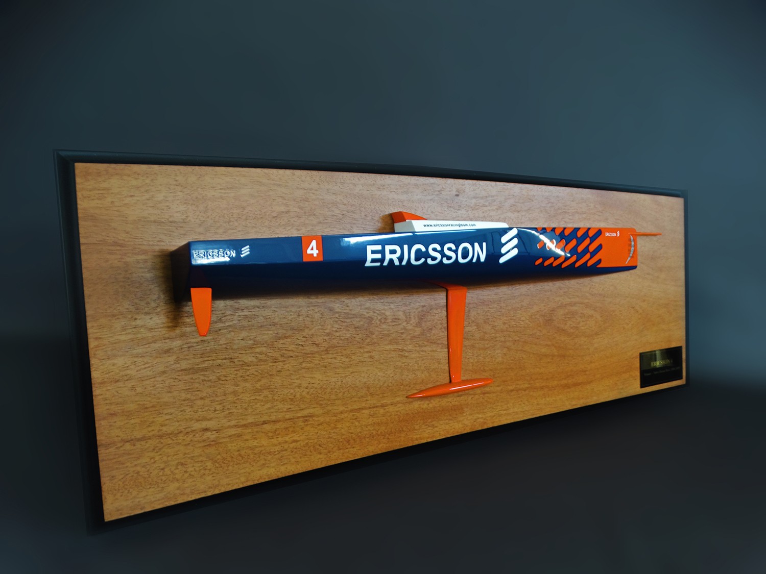 Custom Half Models - - Volvo Ocean Race VOR, edition 2008-2009, Volvo Open 70, Ericsson 4, half model - Abordage