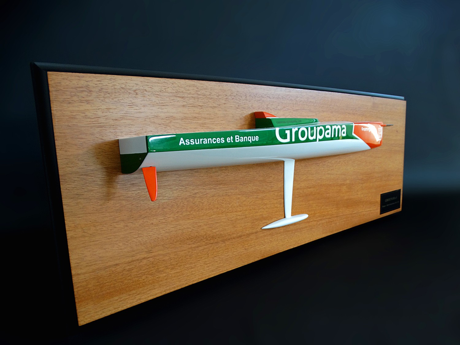 Custom Half Models - - Volvo Ocean Race VOR, edition 2011-2012, Groupama 4, Volvo Open 70, half hull - Abordage